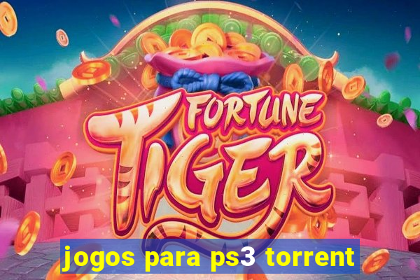 jogos para ps3 torrent