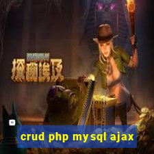 crud php mysql ajax