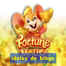 ideias de bingo para o natal