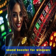 sound booster for windows