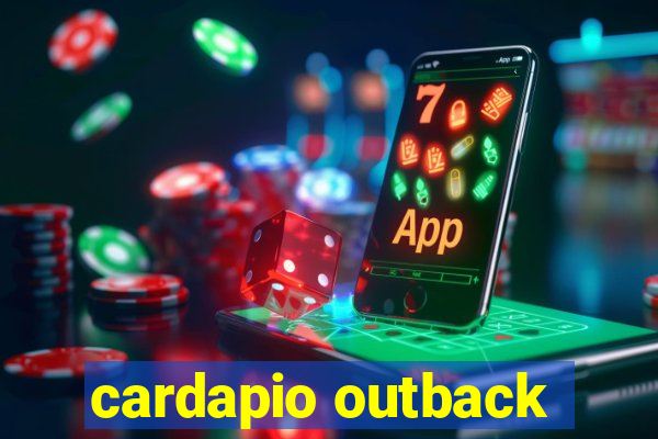 cardapio outback