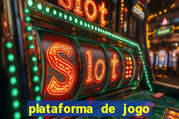 plataforma de jogo nova pagando