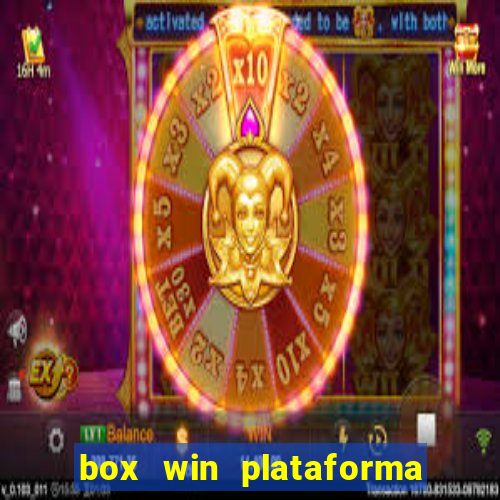 box win plataforma de jogos