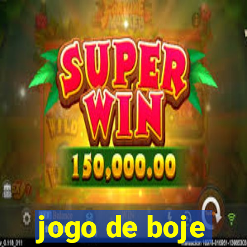 jogo de boje