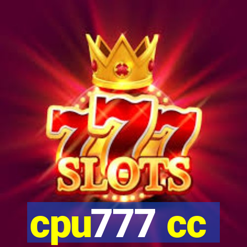 cpu777 cc