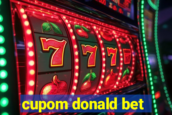 cupom donald bet